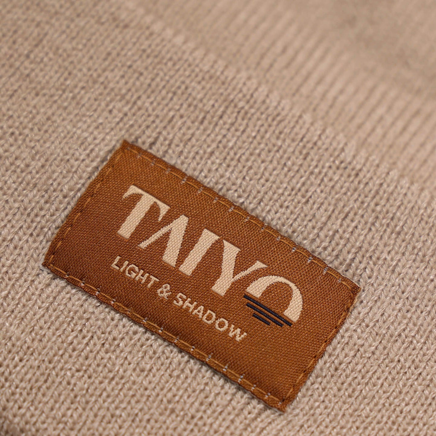 Tessy Cuff Beanie Beige / Brown
