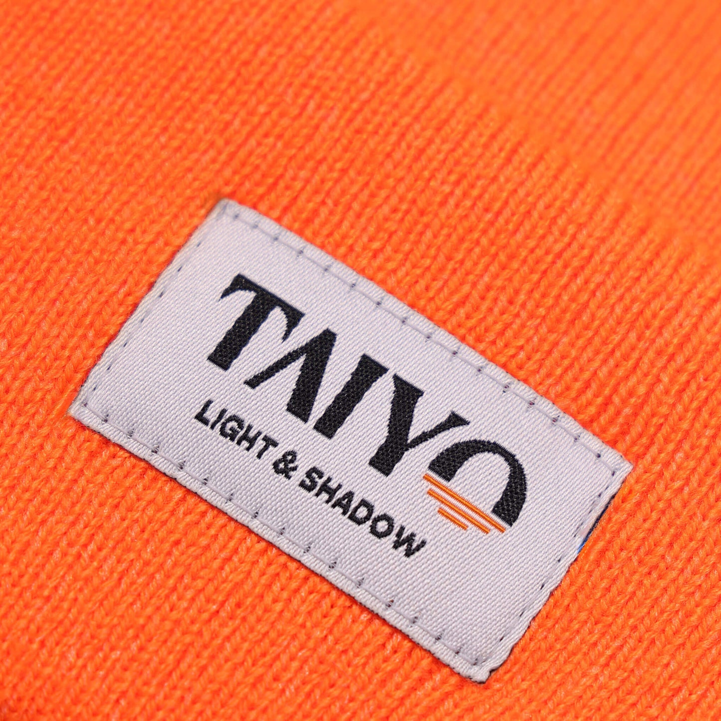 Tessy Cuff Beanie Orange / White