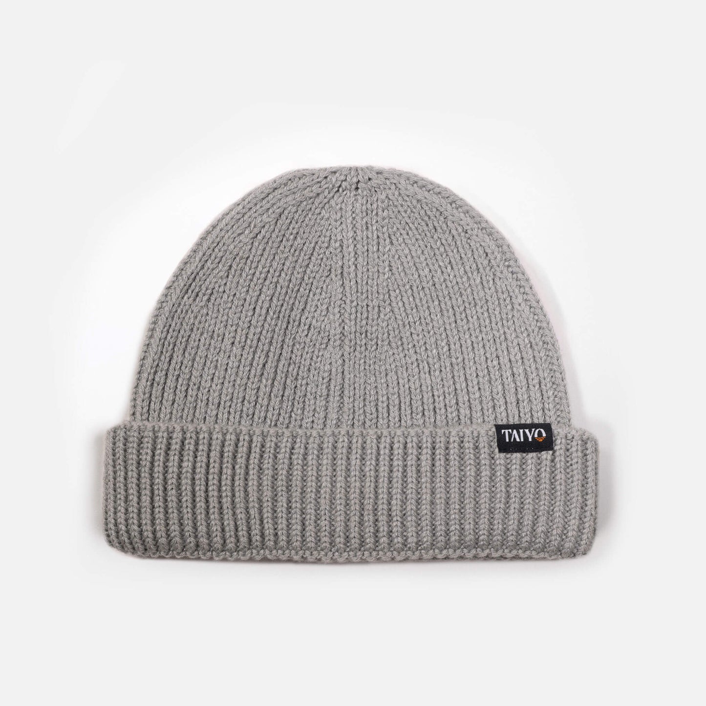 Bonnet court homme maille grise