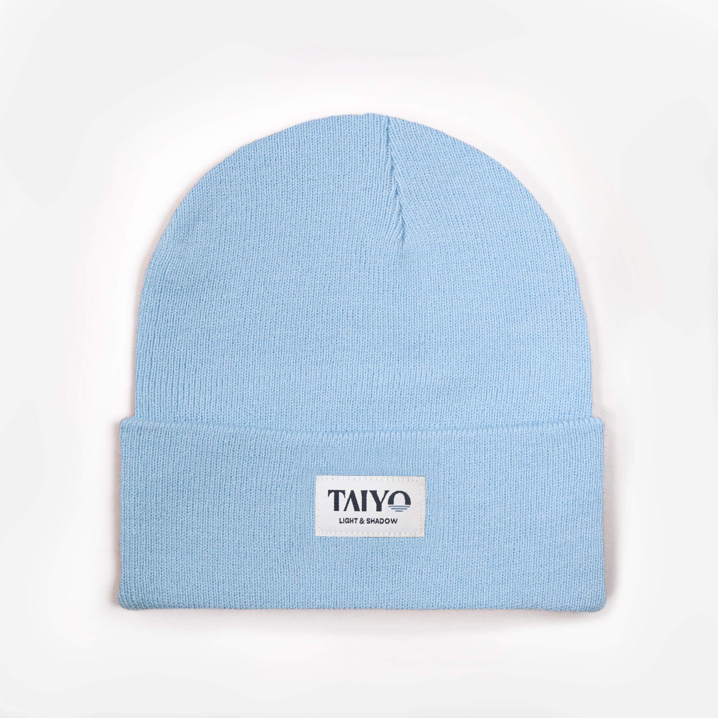 Bonnet bleu ciel en polyester recyclé