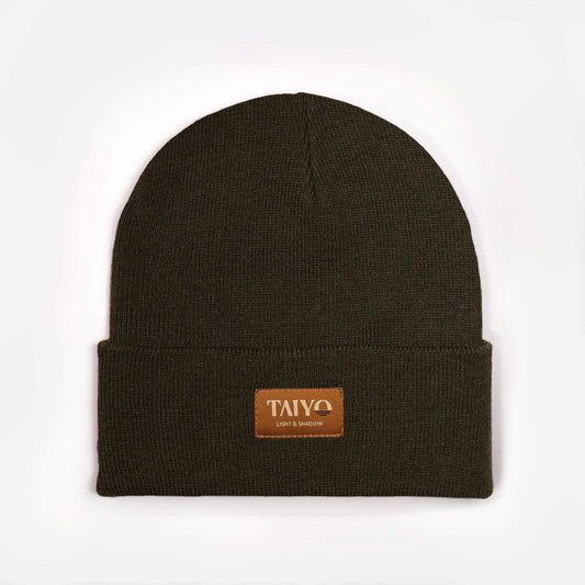 Tessy Cuff Beanie Olive / Brown