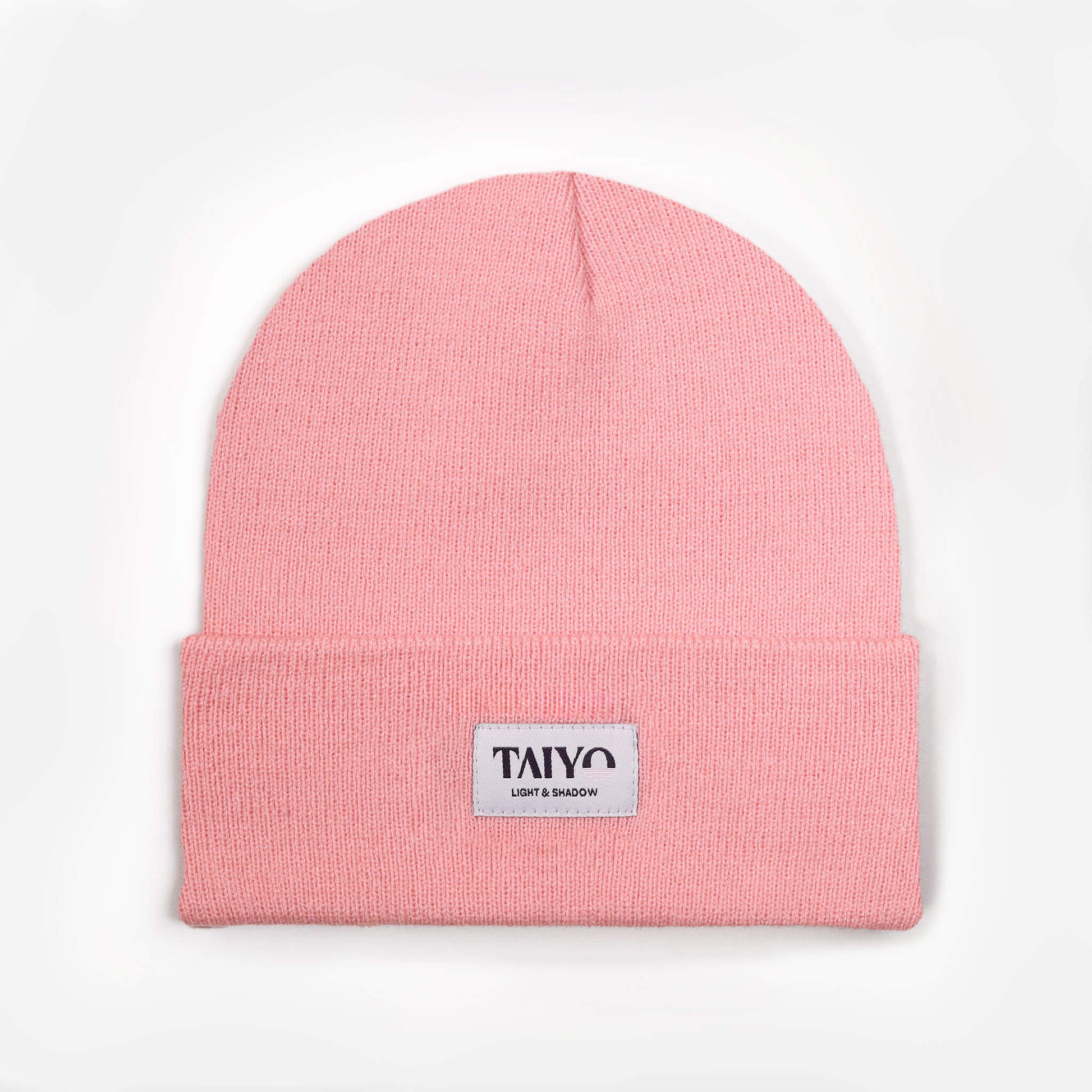 Bonnet revers rose pale