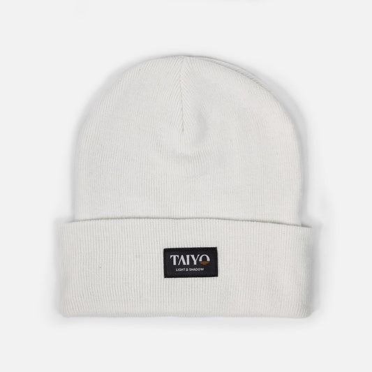 Bonnet revers blanc