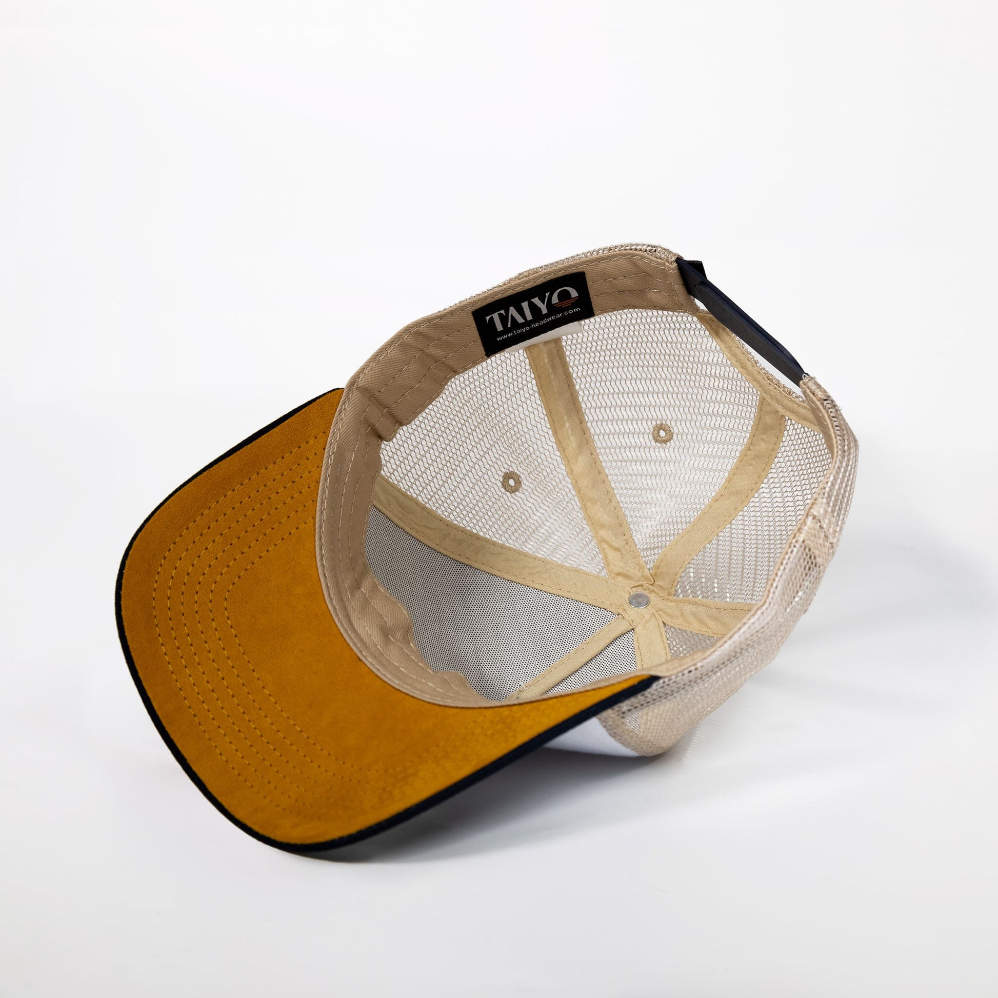 casquette trucker camel navy