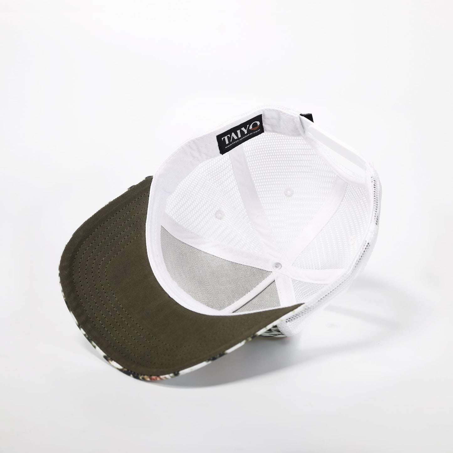 casquette tie dye kaki