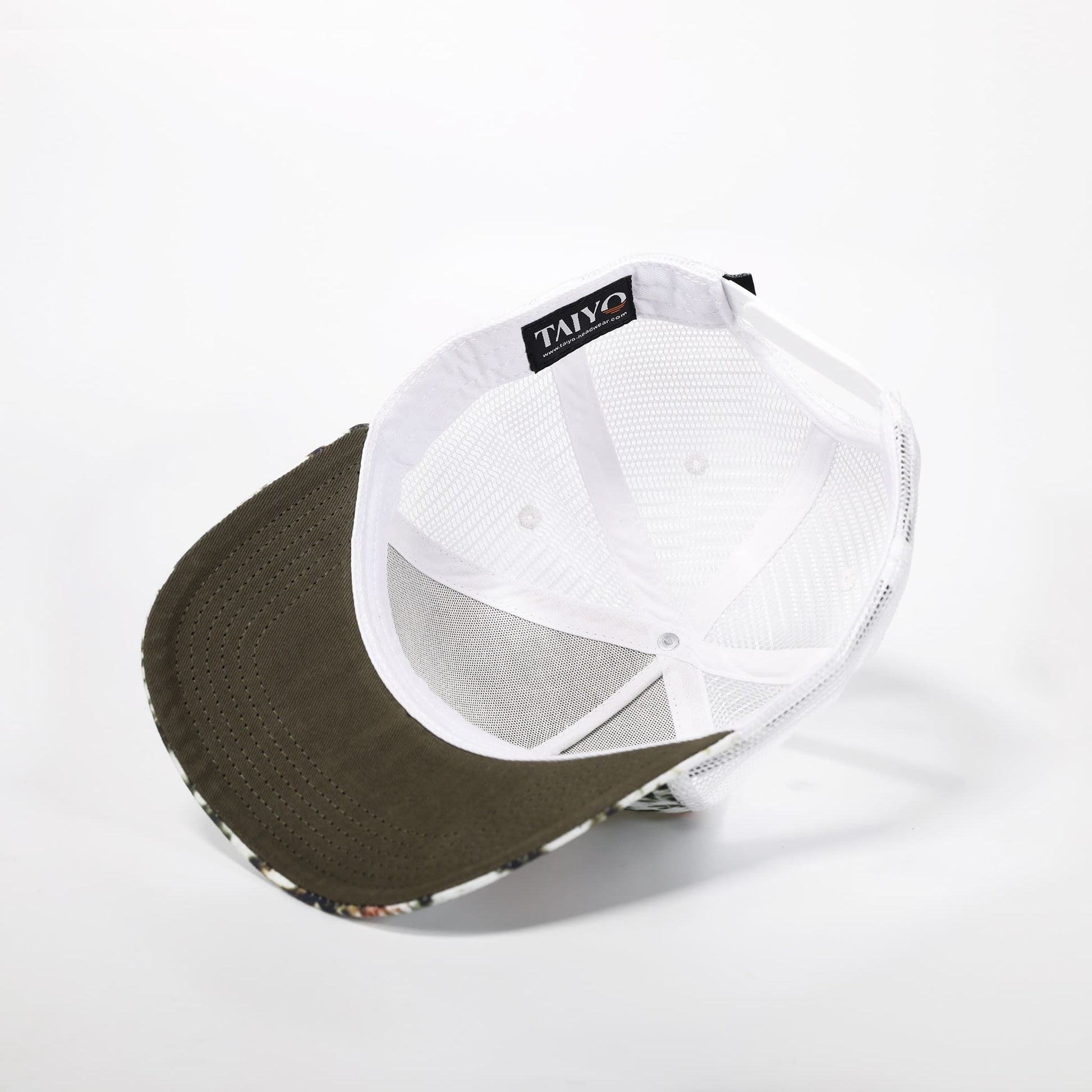 casquette tie dye kaki
