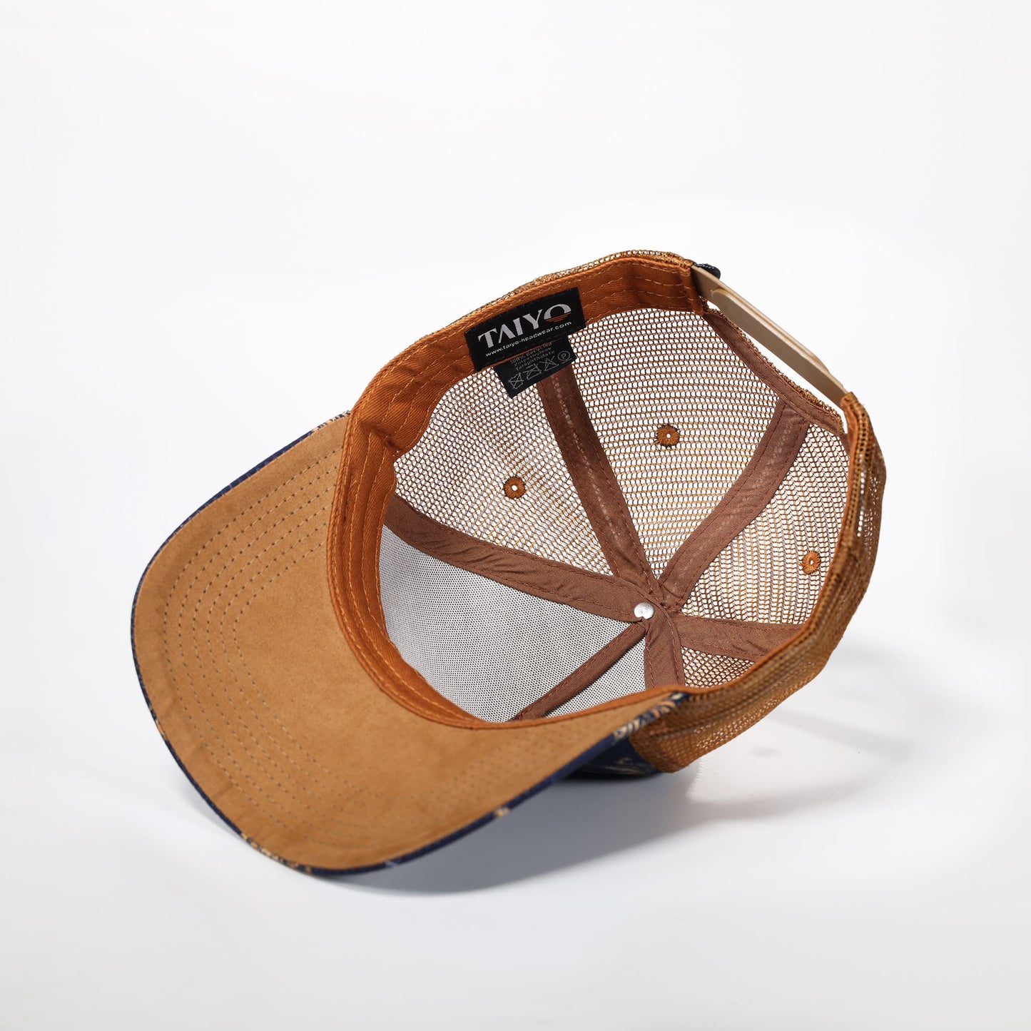 casquette tigre suede marron